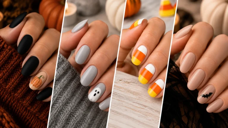 7 Easy Halloween Nail Art Design For Beginners